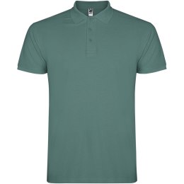 Star koszulka męska polo z krótkim rękawem calm blue (R6638A35)