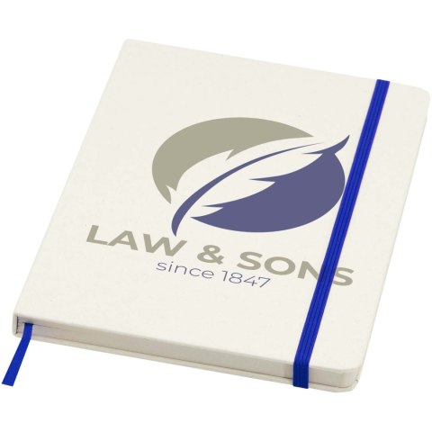 Bass notatnik A5 z recyklingu, z kartkami w linie błękit królewski