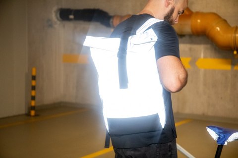 Odblaskowy plecak RPET