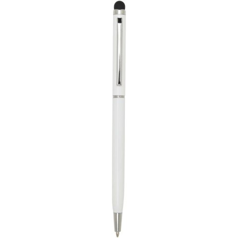 Ore aluminium ballpoint pen with stylus biały (10625601)