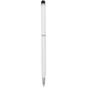 Ore aluminium ballpoint pen with stylus biały (10625601)