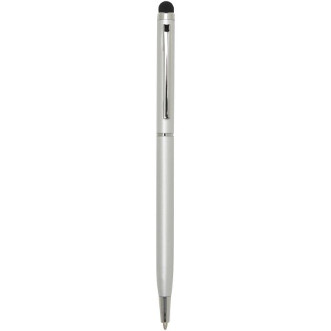 Ore aluminium ballpoint pen with stylus srebrny (10625681)