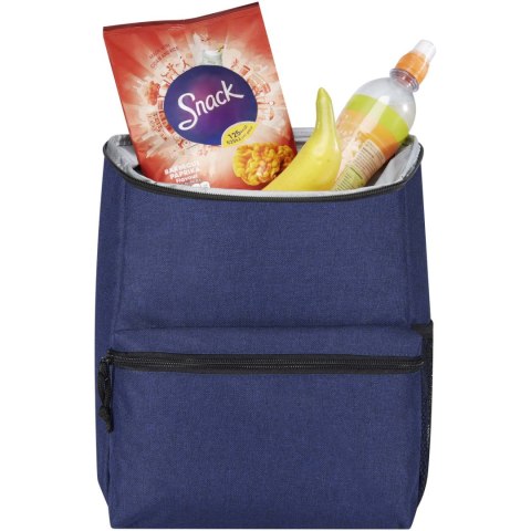 Plecak termoizolacyjny Excursion z plastiku PET z recyklingu granatowy melanż