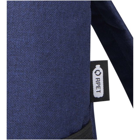 Plecak termoizolacyjny Excursion z plastiku PET z recyklingu granatowy melanż