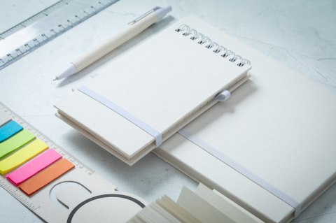 Notes z kartonów po mleku