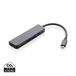 Hub USB 3.0 i USB typu C Terra, wejście HDMI 4K, RABS