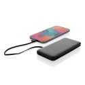 Power bank 10000 mAh Lockhart, zintegrowane kable