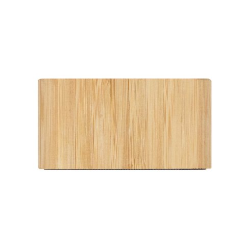 Bambusowy głośnik bezprzewodowy 3W B'RIGHT, panel słoneczny | Androwe