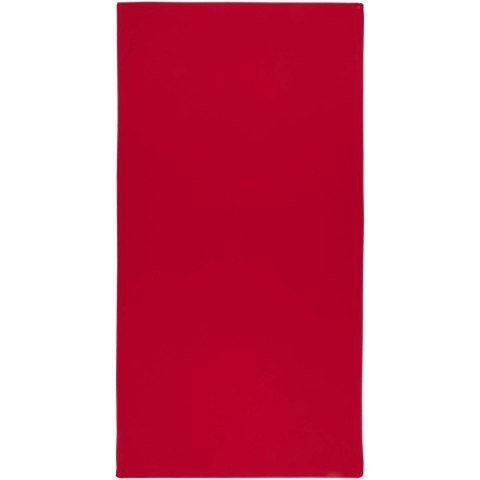 Lucas ręcznik sportowy RPET 50x100 cm czerwony