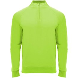 Epiro bluza unisex z długim rękawem i zamkiem błyskawicznym 1/4 fluor green (R11155B1)