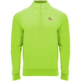 Epiro dziecięca bluza z długim rękawem i zamkiem błyskawicznym 1/4 fluor green (K11155BD)