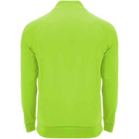 Epiro dziecięca bluza z długim rękawem i zamkiem błyskawicznym 1/4 fluor green