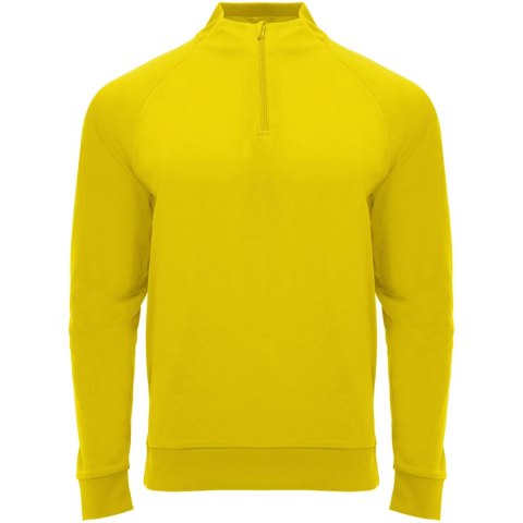 Epiro dziecięca bluza z długim rękawem i zamkiem błyskawicznym 1/4 żółty