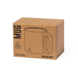 Kubek 400 ml ze stali nierdzewnej z recyklingu