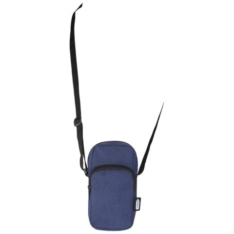 Ross etui na telefon z materiałów z recyklingu z certyfikatem GRS granatowy melanż