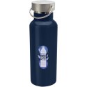 Sedona butelka na wodę o pojemności 500 ml wykonana ze stali nierdzewnej z certyfikatem RCS granatowy