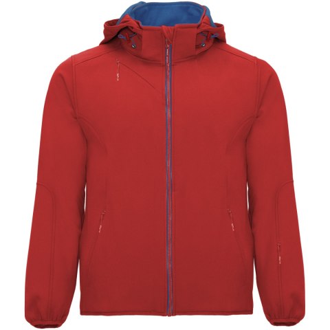 Siberia kurtka unisex typu softshell czerwony (R64284I6)