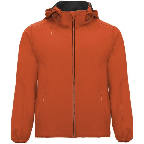 Siberia kurtka unisex typu softshell vermillon orange (R64283J6)