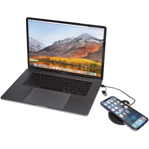 Freal bezprzewodowa ładowarka indukcyjna 15 W z tworzyw sztucznych pochodzących z recyklilngu czarny