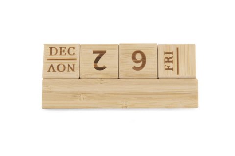 Kalendarz bambusowy NEN