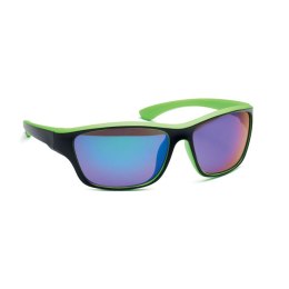Lustrzane sportowe okulary prze limonka