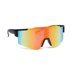 Lustrzane sportowe okulary prze wielokolorowy