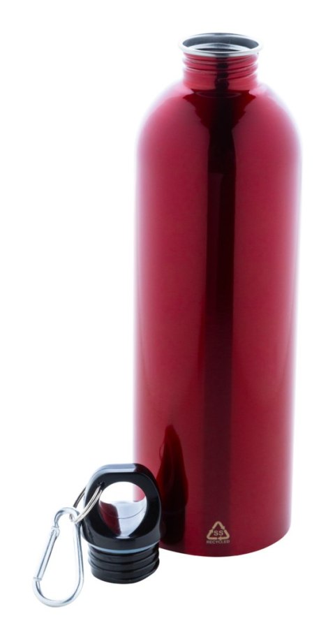 Butelka z ze stali nierdzewnej z recyklingu
