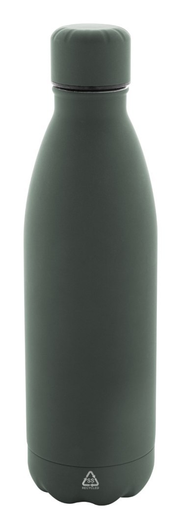 Butelka z ze stali nierdzewnej z recyklingu