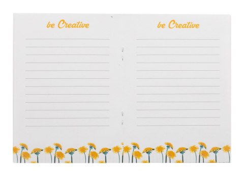 Niestandardowy notatnik z papieru nasiennego