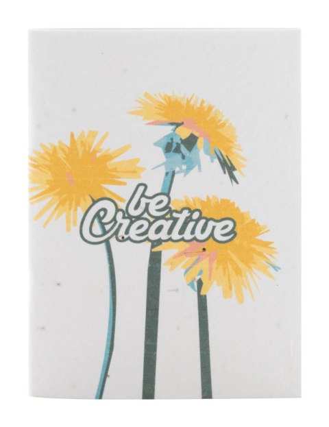 Niestandardowy notatnik z papieru nasiennego