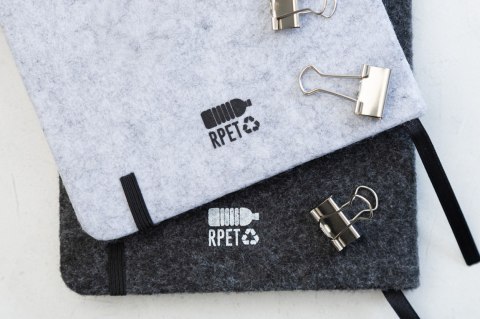 Notes z okładką z filcu RPET
