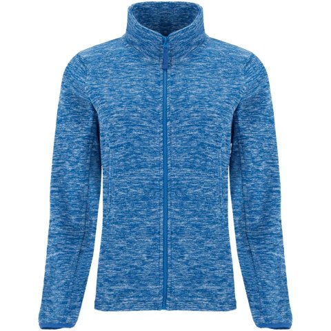 Artic damska kurtka polarowa z zamkiem błyskawicznym na całej długości heather royal blue (R64139Y1)