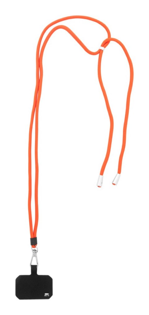 Smycz RPET z uchwytem na telefon