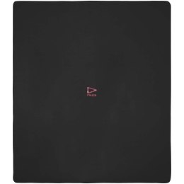 Huggy koc polarowy o wymiarach 220 x 250 cm czarny