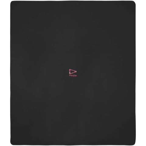 Huggy koc polarowy o wymiarach 220 x 250 cm czarny