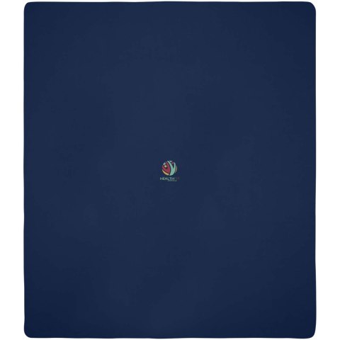 Huggy koc polarowy o wymiarach 220 x 250 cm granatowy