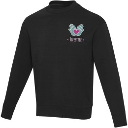 Jet sweter unisex Aware™ z okrągłym dekoltem z materiałów z recyklingu czarny (37543906)