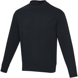 Jet sweter unisex Aware™ z okrągłym dekoltem z materiałów z recyklingu granatowy (37543550)