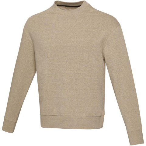 Jet sweter unisex Aware™ z okrągłym dekoltem z materiałów z recyklingu oatmeal (37543070)