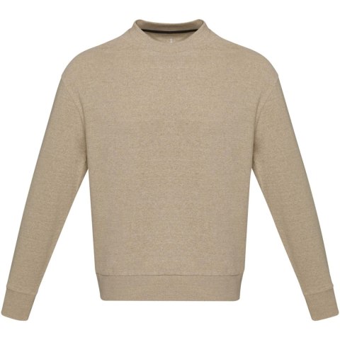 Jet sweter unisex Aware™ z okrągłym dekoltem z materiałów z recyklingu oatmeal