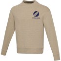 Jet sweter unisex Aware™ z okrągłym dekoltem z materiałów z recyklingu oatmeal