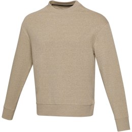 Jet sweter unisex Aware™ z okrągłym dekoltem z materiałów z recyklingu oatmeal