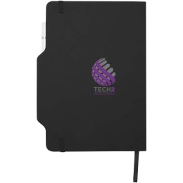 Nexus notatnik A5 w twardej okładce z długopisem i ołówkiem czarny