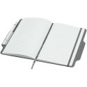 Nexus notatnik A5 w twardej okładce z długopisem i ołówkiem szary