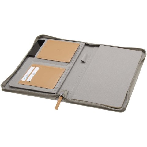 Nomumi teczka z notatnikiem do pisania A5 szary