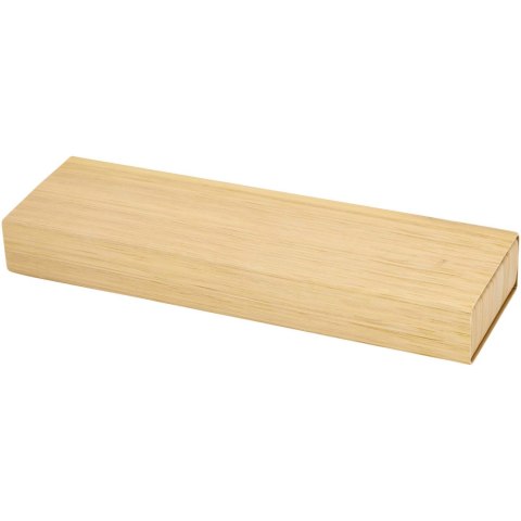 Oblys zestaw składający się z długopisu bambusowego i ołówka automatycznego piasek pustyni