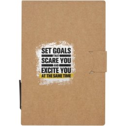 Swift notatnik z karteczkami samoprzylepnymi i długopisem piasek pustyni