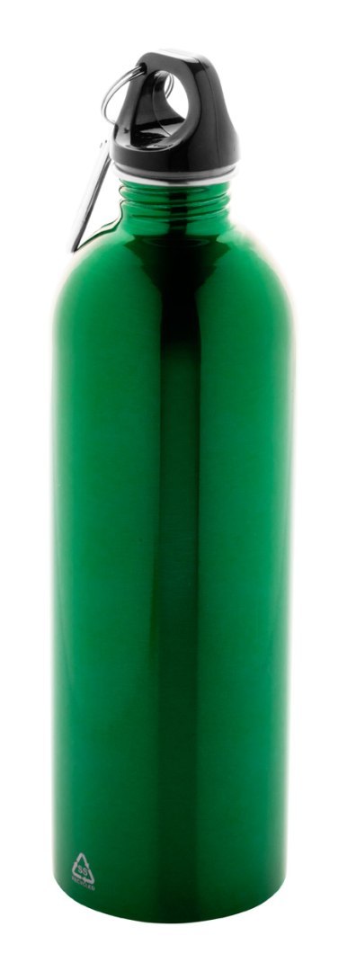 Butelka z ze stali nierdzewnej z recyklingu