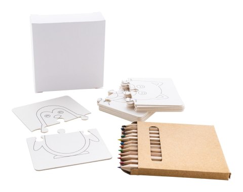 Niestandardowe puzzle do kolorowania