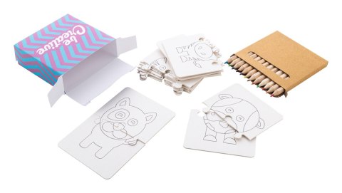 Niestandardowe puzzle do kolorowania